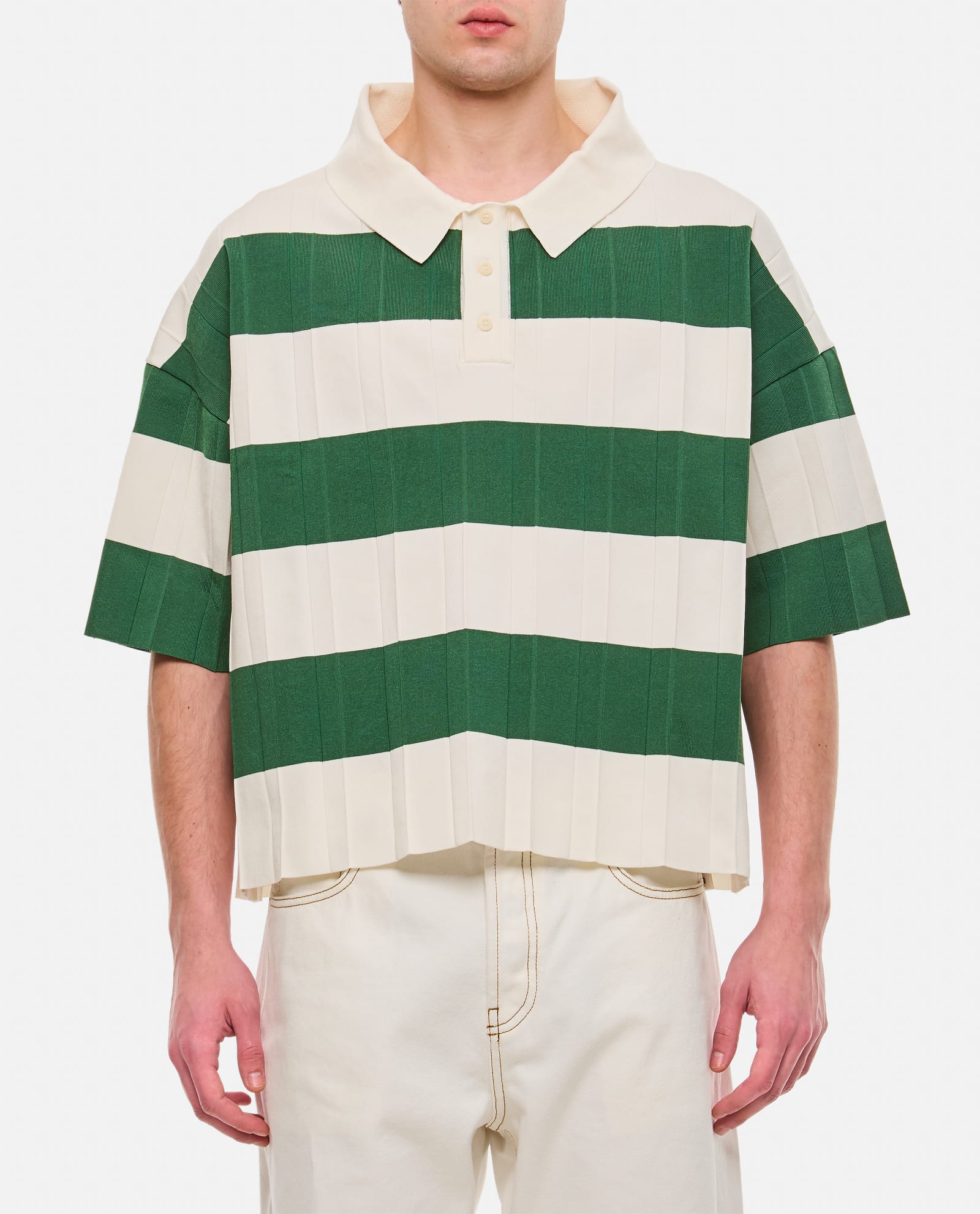 Shop Jacquemus Bimini Polo Shirt In Multicolour