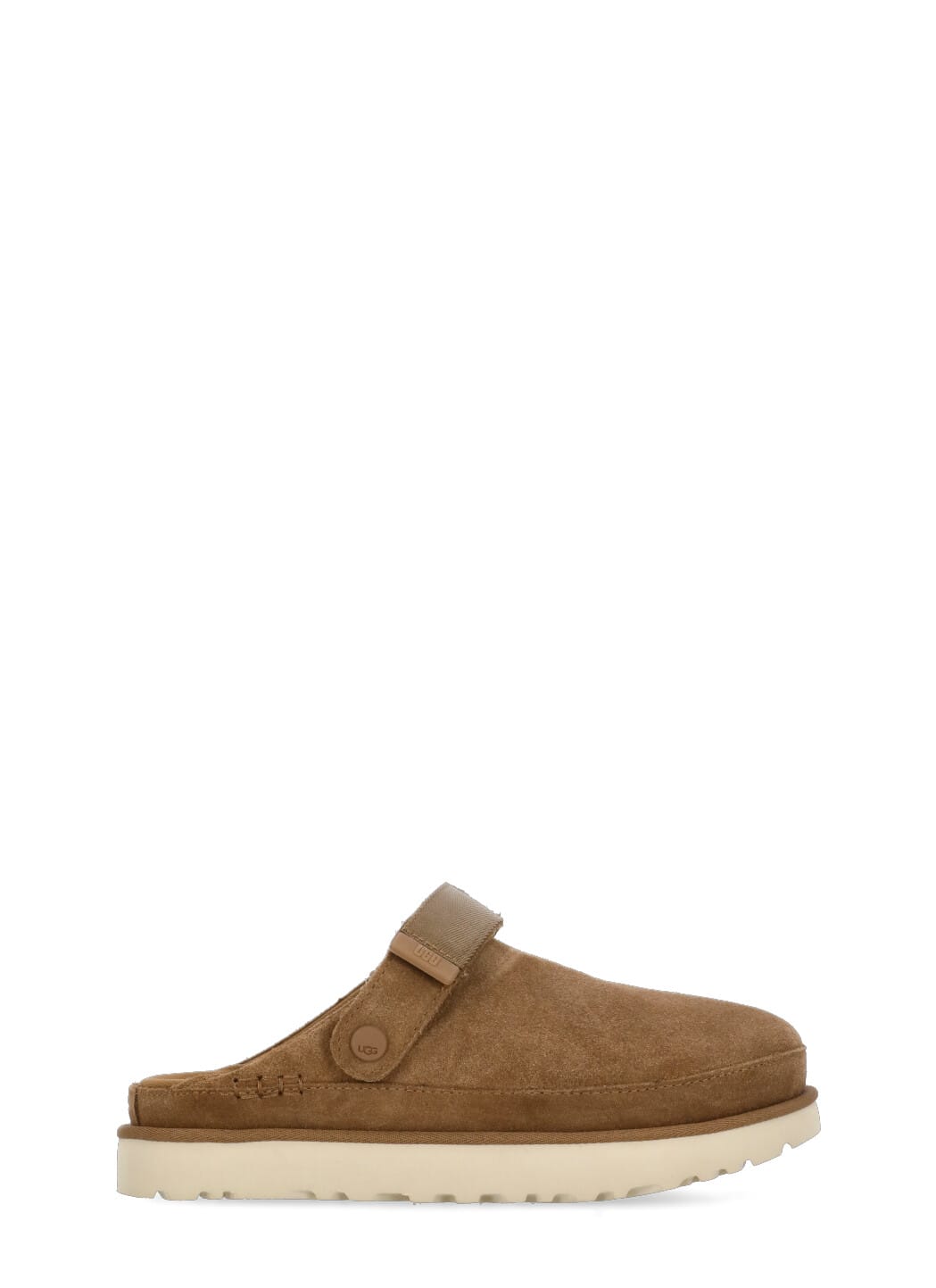 Shop Ugg Goldenstar Slippers In Brown