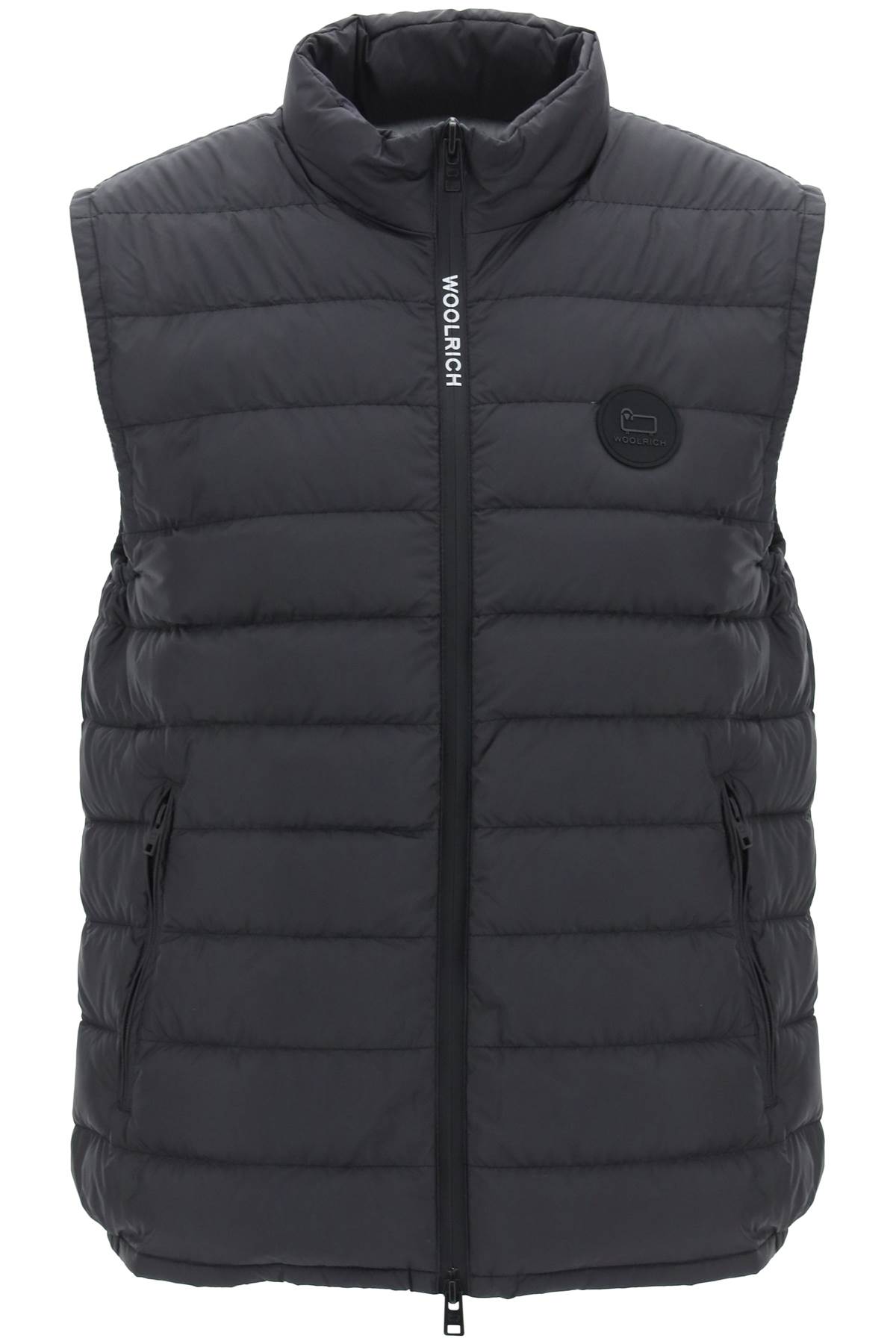 Shop Woolrich Sundance Puffer Vest In Black (black)