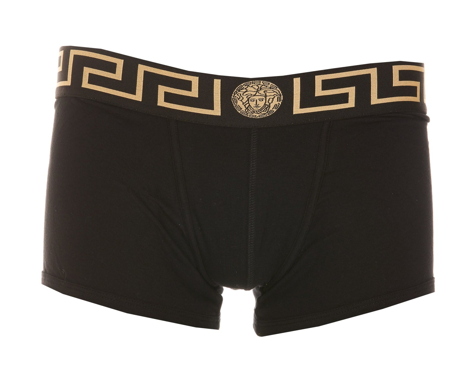 Shop Versace Greca Border Boxer Tri Pack In Black