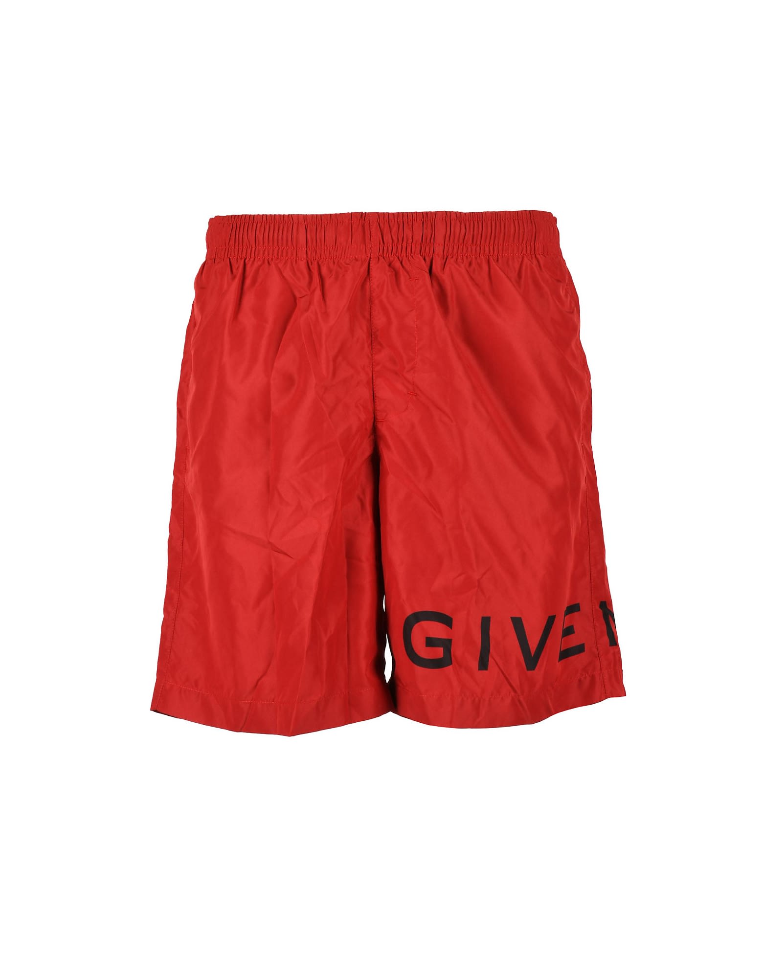 Shop Givenchy Mens Red Swimsuit