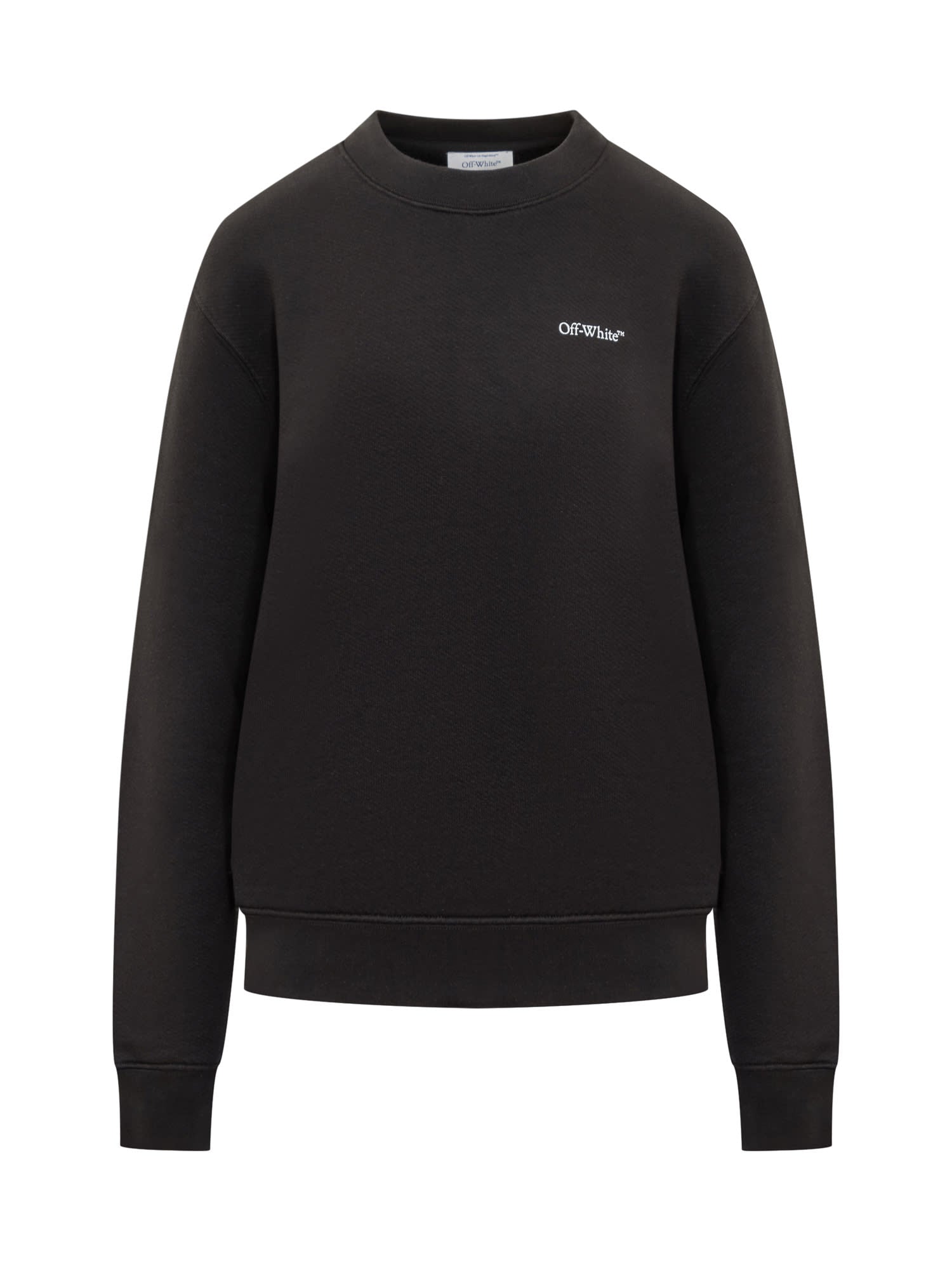 Shop Off-white Arrow Sweatshirt In Black Multicolor