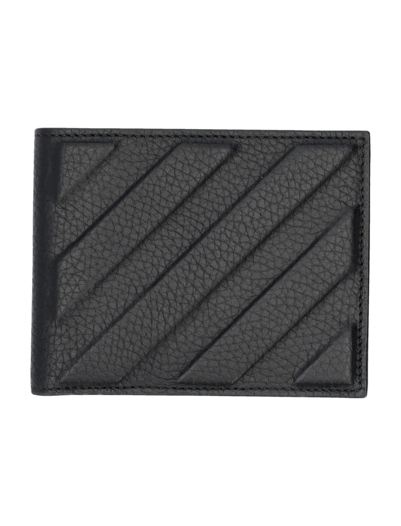 Shop Off-white Bifold 3d Diag Wallet In Black