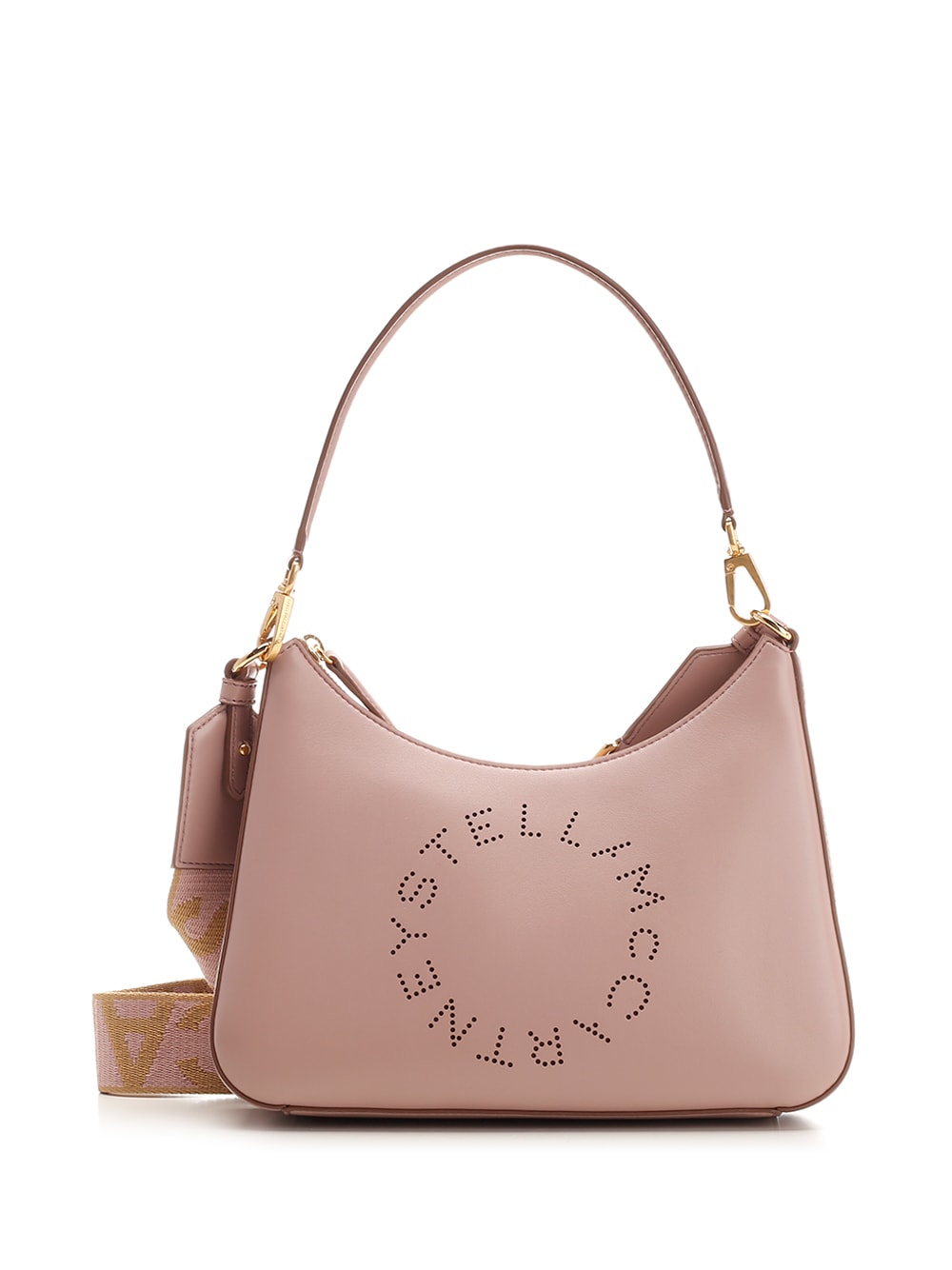 Shop Stella Mccartney Stella Logo Hobo Bag In Default Title