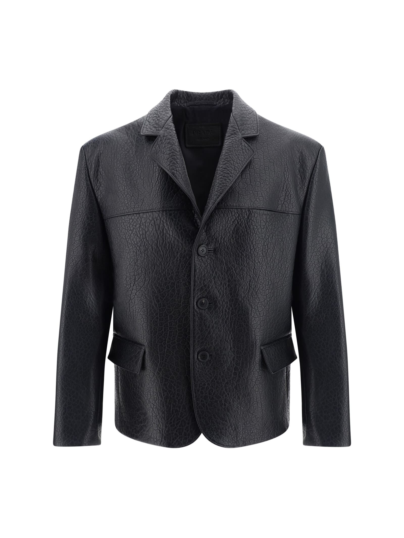 Prada Blazer Jacket In Black