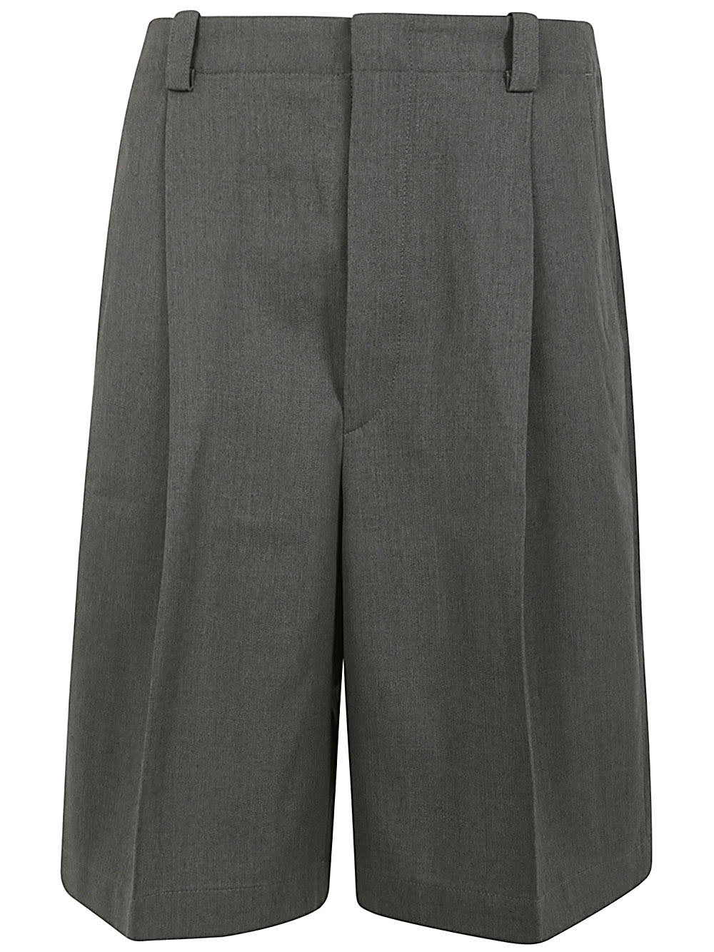 Shop Jacquemus Salti Shorts In Grey