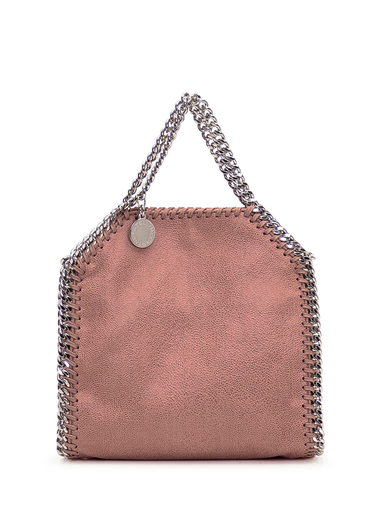 Shop Stella Mccartney Falabella Micro Tote Bag In Pink