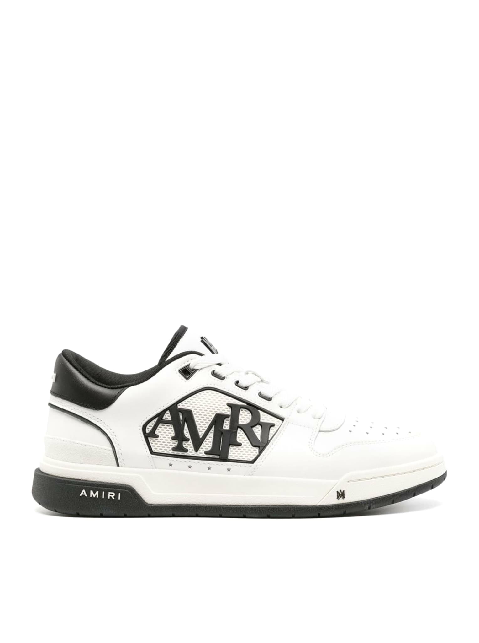 Shop Amiri Classic Low In White Black