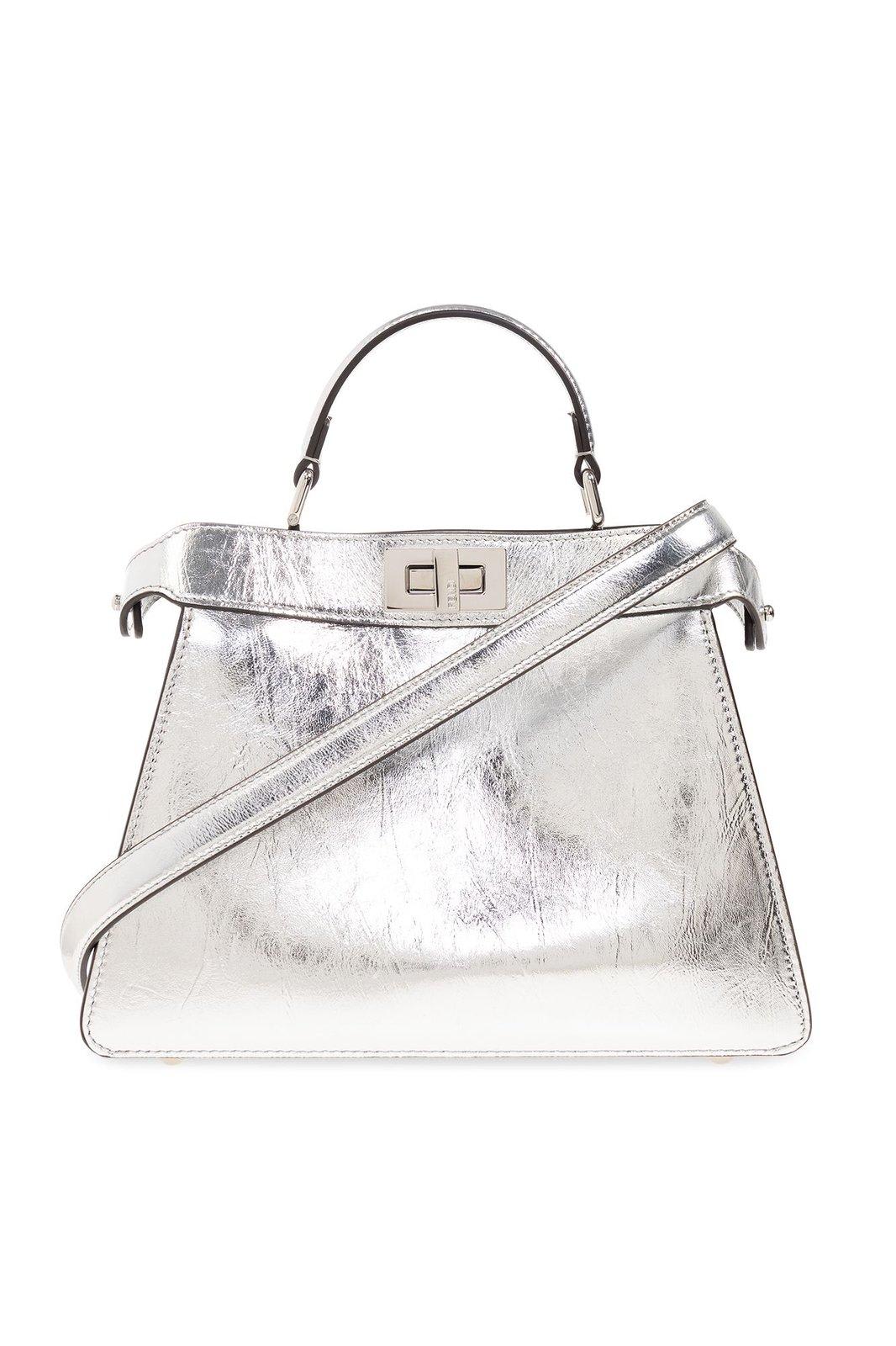 Shop Fendi Peakaboo Small Top Handle Bag In Default Title