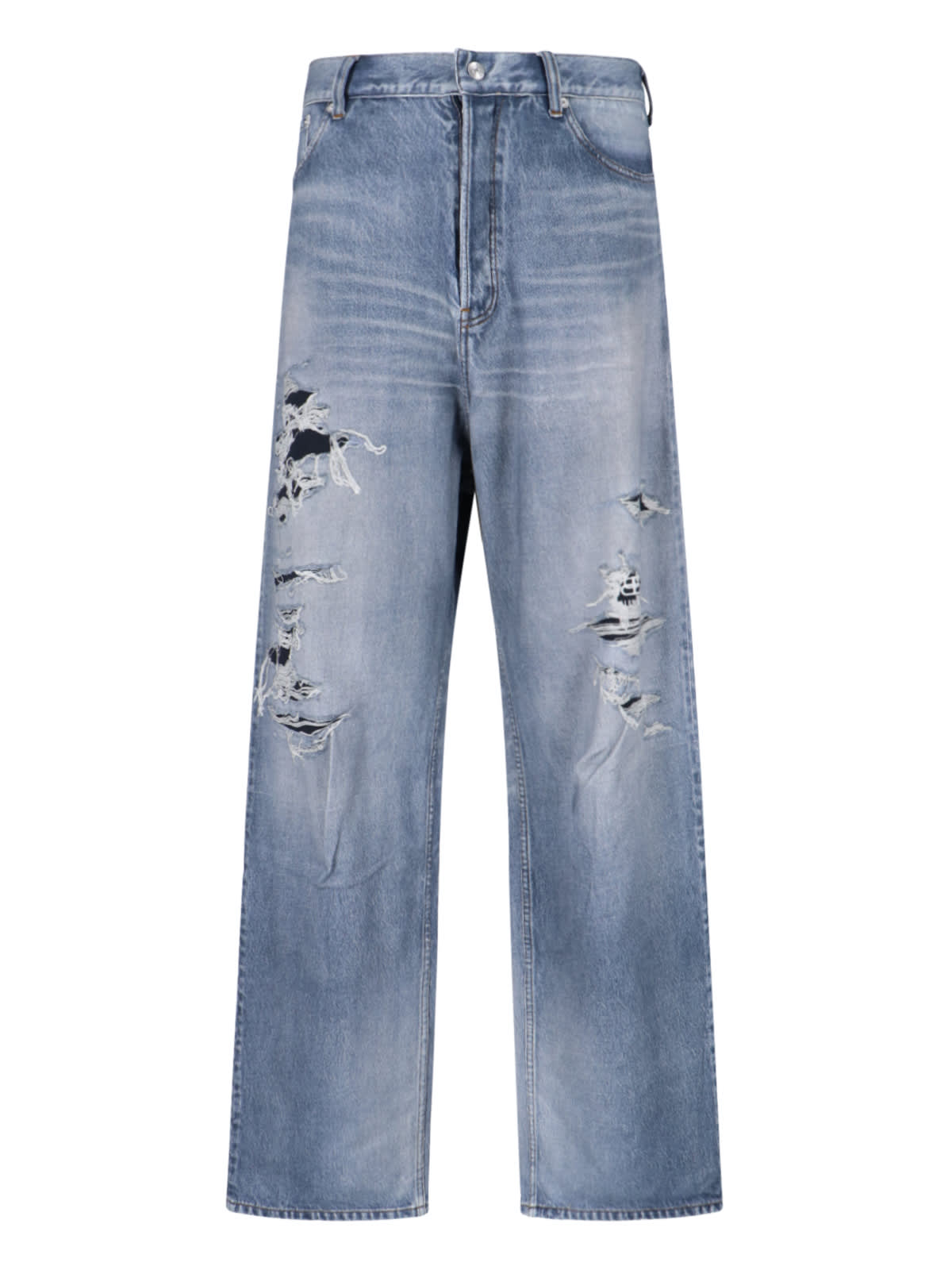 Shop Balenciaga Jeans In Blue