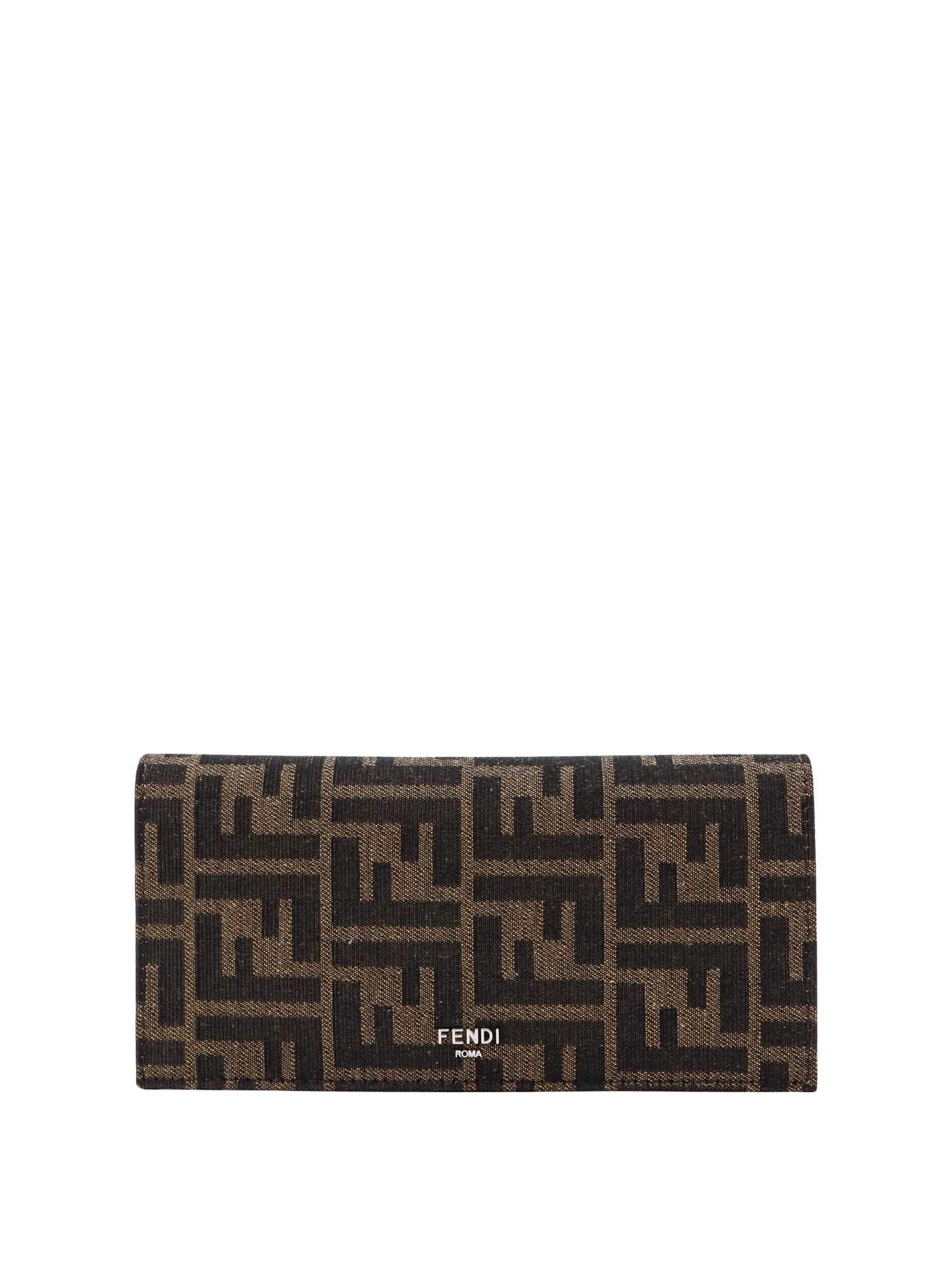 Shop Fendi Wallet In Brown