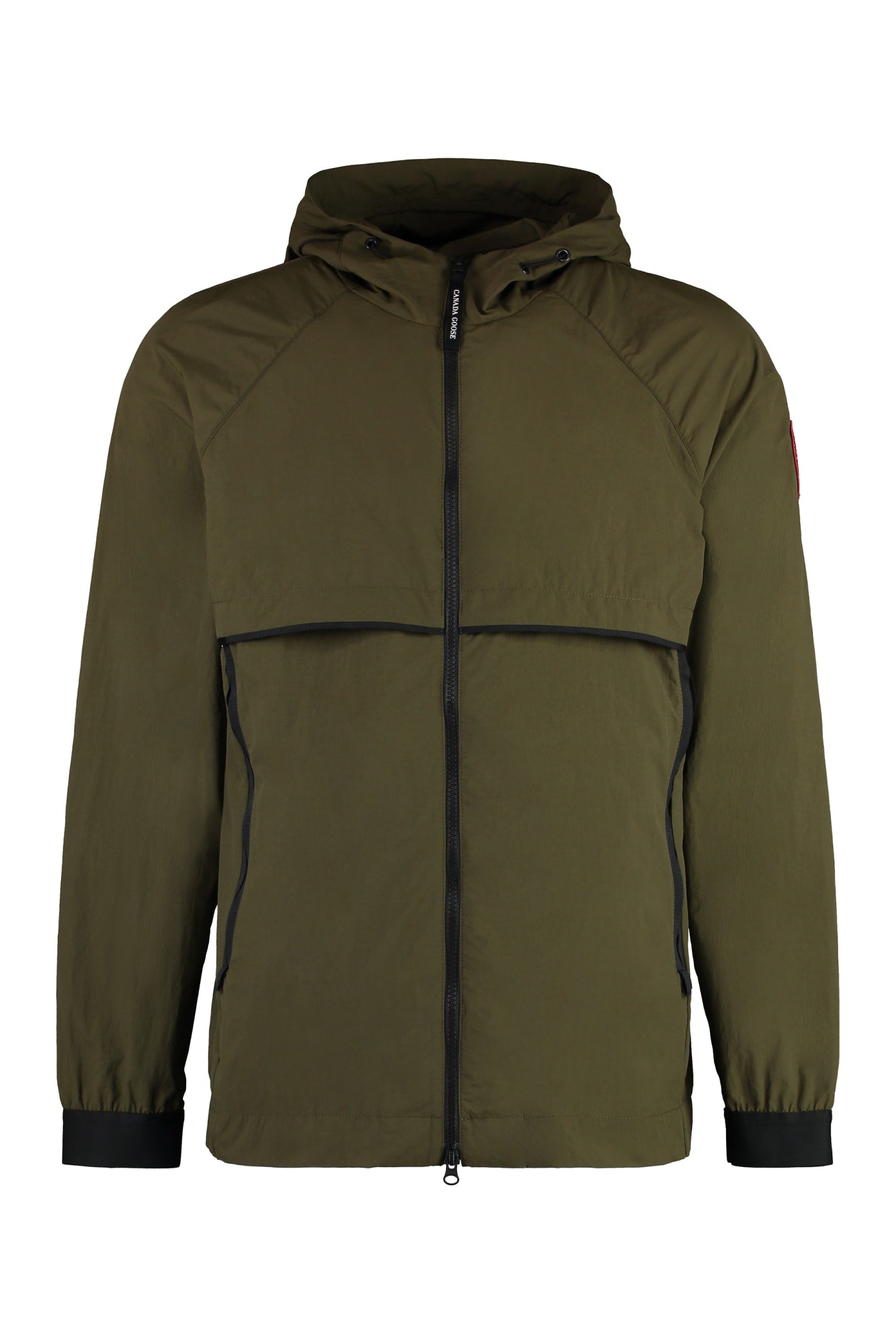 Shop Canada Goose Faber Techno Fabric Jacket In Green