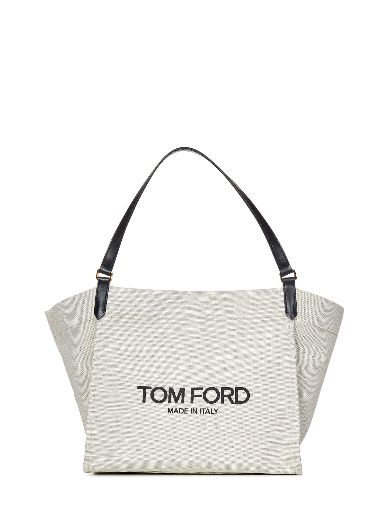 Shop Tom Ford Amalfi Medium Tote In Beige