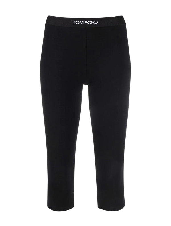 Tom Ford Woman's Black Stretch Lycra Leggings - ShopStyle