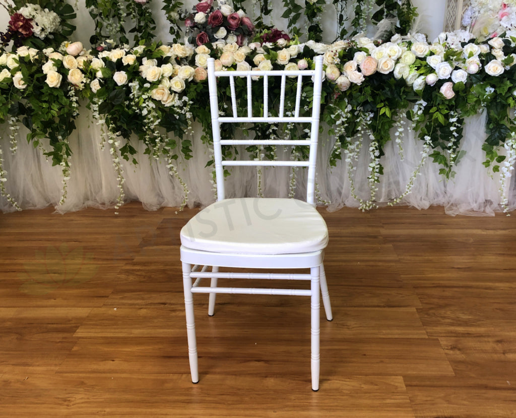 For Hire White Tiffany Chair Wedding Party Chair Hire