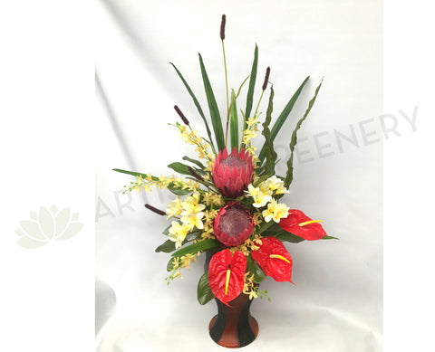 Tropical & Native Mixed Floral Arrangement - Custom-made