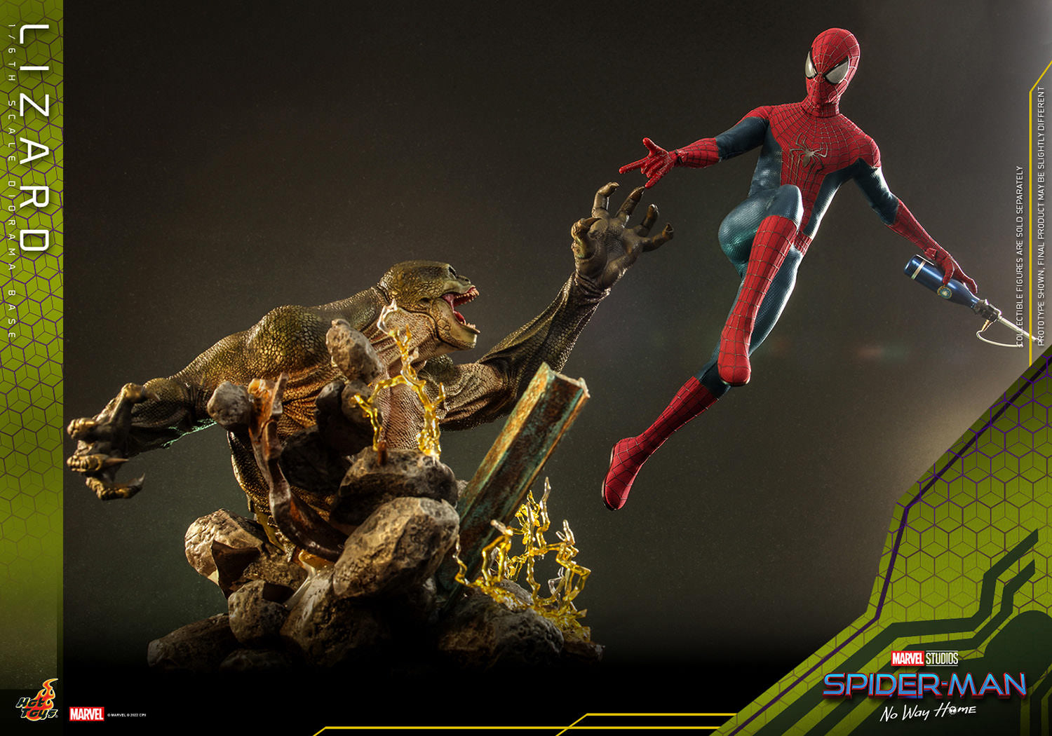 PRE-ORDER: Hot Toys Spider-Man No Way Home Lizard Diorama Base Sixth Scale  Figure Accessory