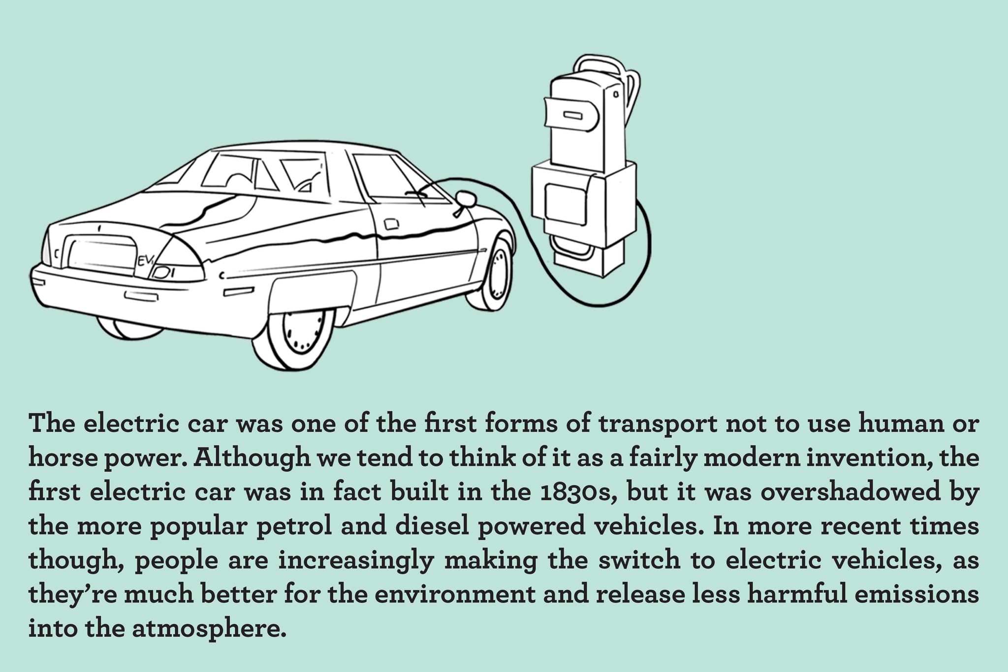 electric car facts for kids