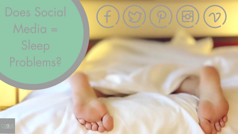 Does social media equal sleep problems