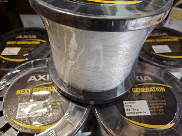 SeaTech Reel Filler Bulk Spool Clear Fishing Line 50lb 60lb 80lb Sizes