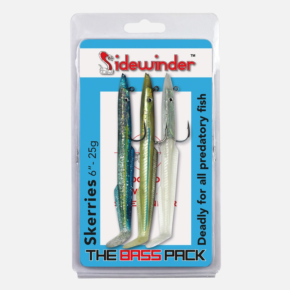 Sidewinder Skerries Eel Bass Pack - Veals Mail Order