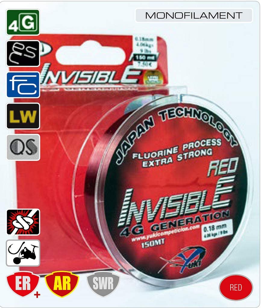 Yuki Invisible 3G Extra Strong Fishing Line 300lbs - 137.69kg Strength