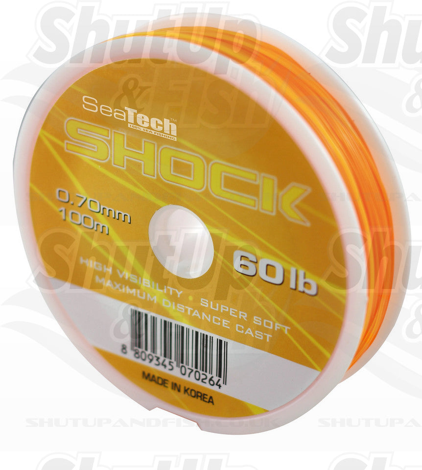 Fladen Flexi Shock Leader Fishing Line 50m 50lbs Choice Of Colour