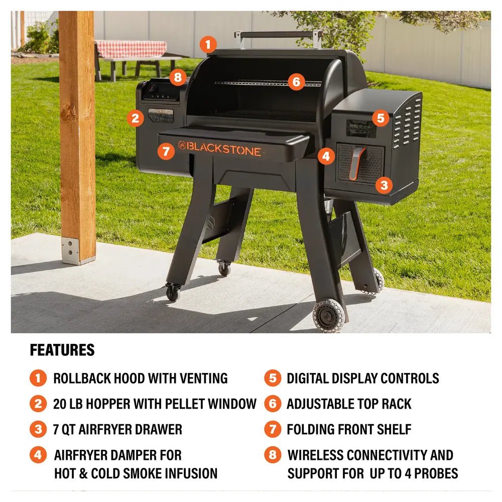 Blackstone 2258 features