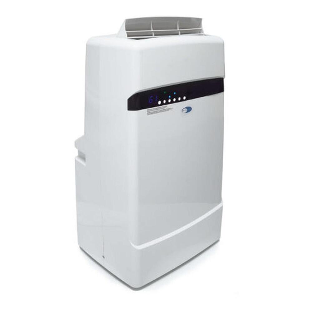 Whynter ARC12SD 20 inch Dual Hose Cooling Portable Air Conditioner with 12,000 BTU Capacity, Dehumidifier, and Fan with Activated Carbon Filter plus Storage bag, up to 400 sq ft, in White