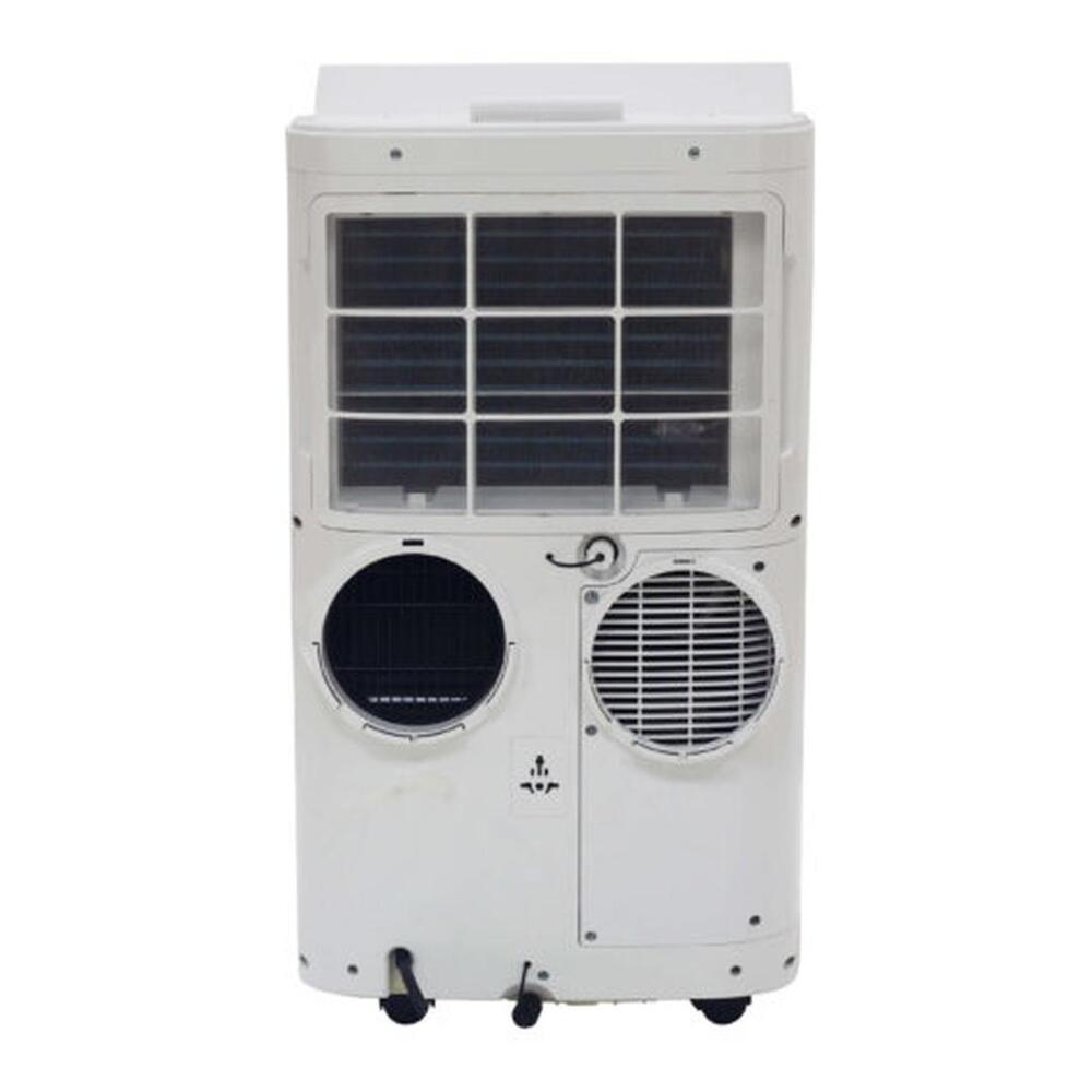 Whynter ARC147WFH 18 inch Dual Hose Cooling Portable Air Conditioner with 14,000 BTU Capacity, Heater, Dehumidifier, and Fan with Remote Control, HEPA, and Carbon Filter, up to 500 sq ft, in White