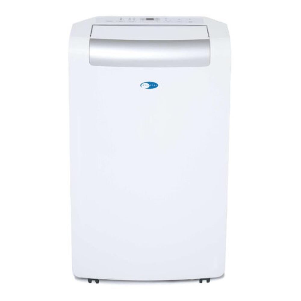Whynter ARC148MS 18 inch Portable Air Conditioner with 14,000 BTU Capacity, Dehumidifier, and Fan with Activated Carbon SilverShield Filter, up to 500 sq ft, in White