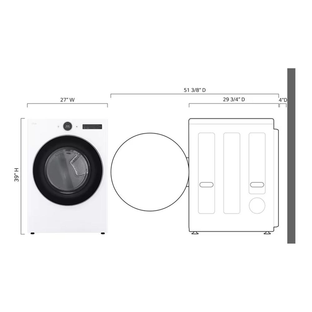 LG-DLEX5500W-dimension view