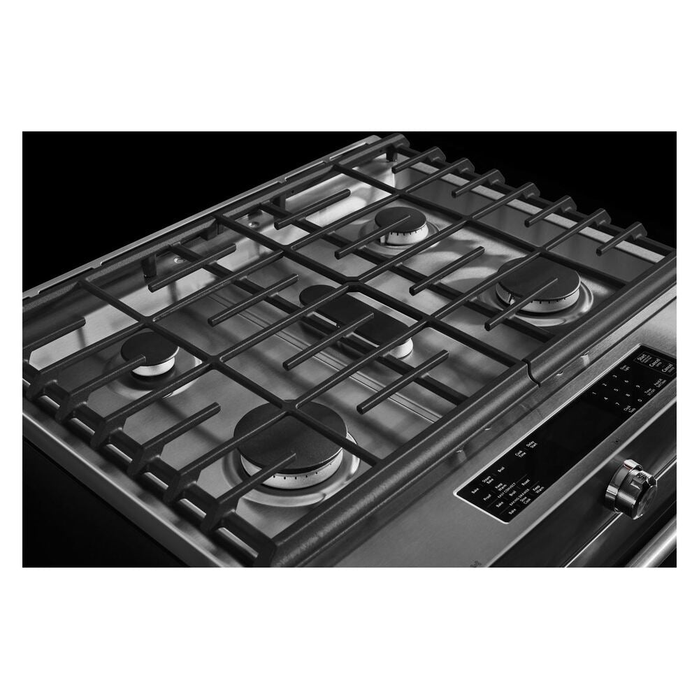 KitchenAid-KSDB900ESS-burner view
