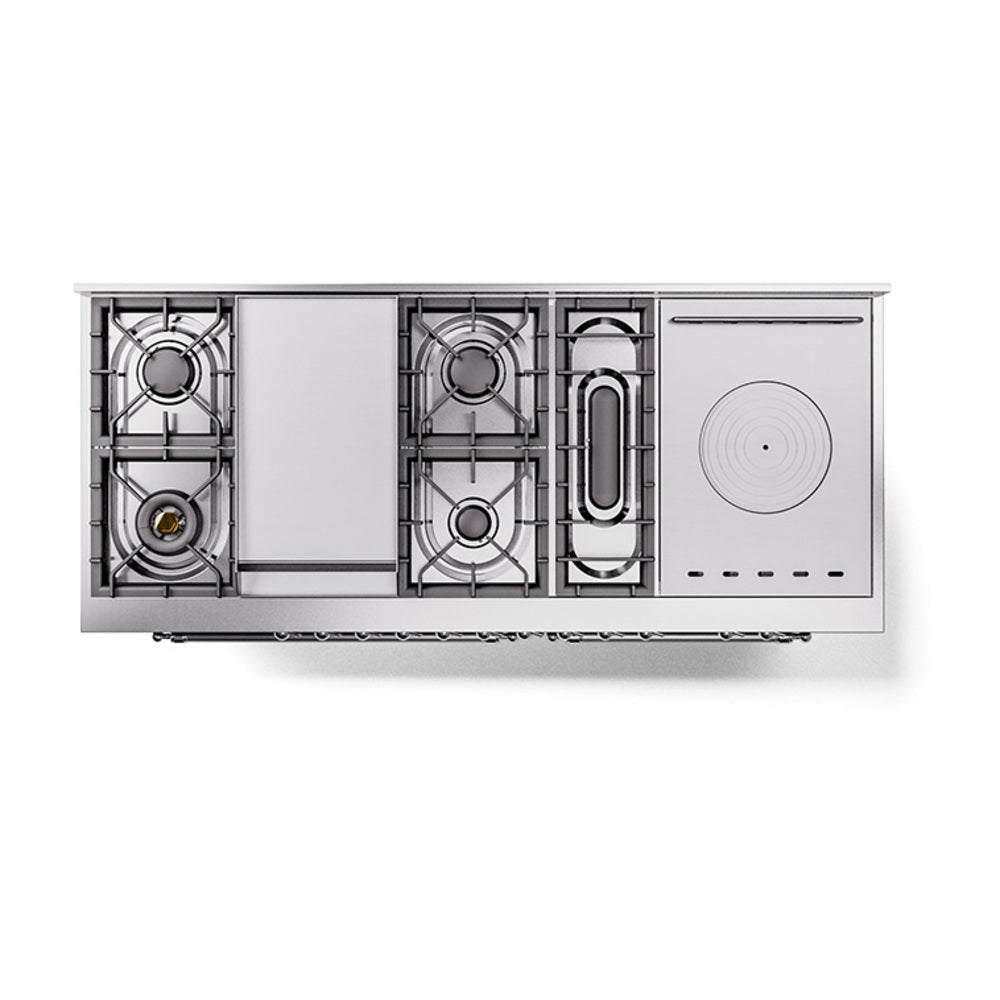 ILVE_UN60FSQNMPMBCLP_Nostalgie_II_60"_Dual_Fuel_Range_top_view