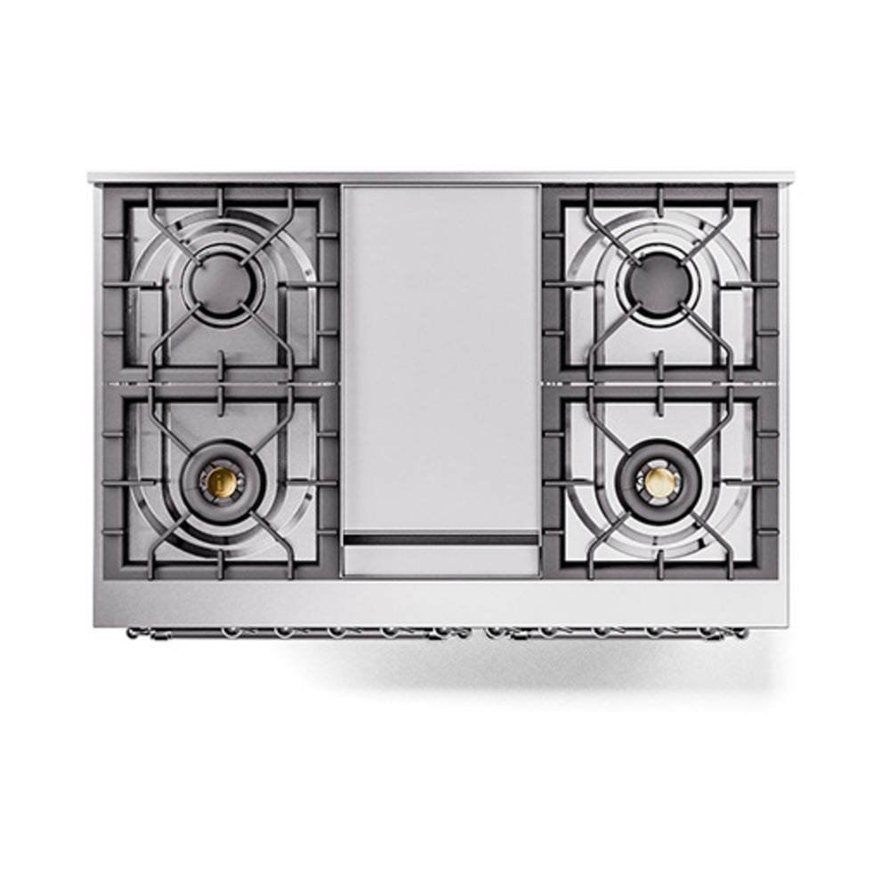 ILVE_UND40FNMPEGC_Nostalgie_II_40"_Dual_Fuel_Range_top_view