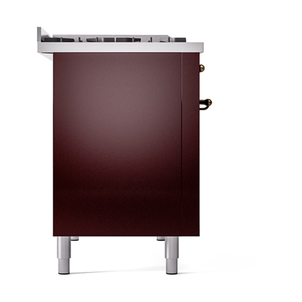 ILVE_UP48FNMPBUB_Nostalgie_II_48"_Dual_Fuel_Range_left_side