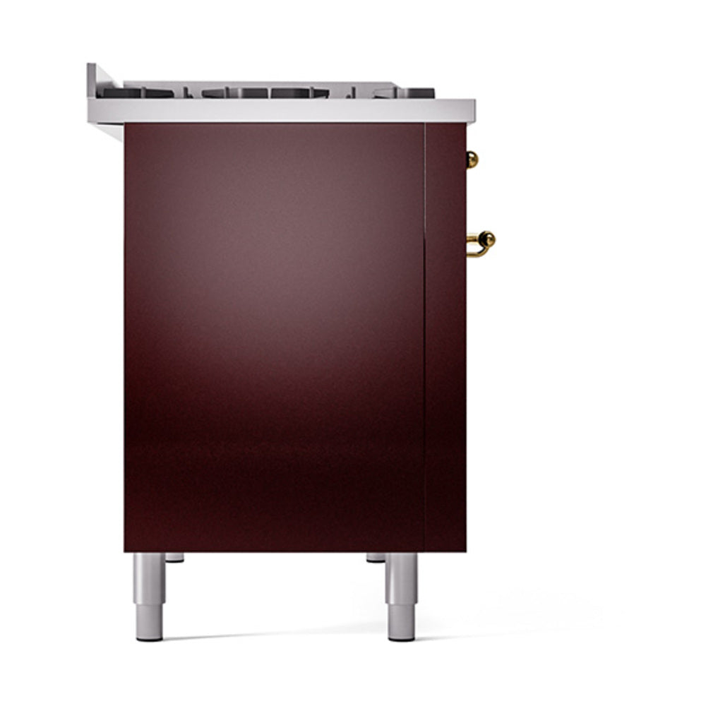 ILVE_UP48FNMPBUG_Nostalgie_II_48"_Dual_Fuel_Range_left_side