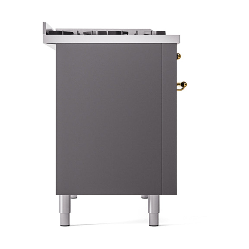 ILVE_UP48FQNMPMGGLP_Nostalgie_II_48"_Dual_Fuel_Range_left_side