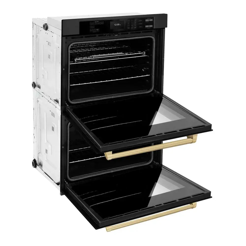 ZLINE WAD 30 inch Autograph Edition Professional Double Wall Oven with 10 cu. ft. Total Capacity, Self-Cleaning Technology, Air Fry, True Convection