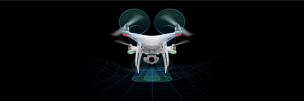 Phantom 4 Pro+5 direction sensors