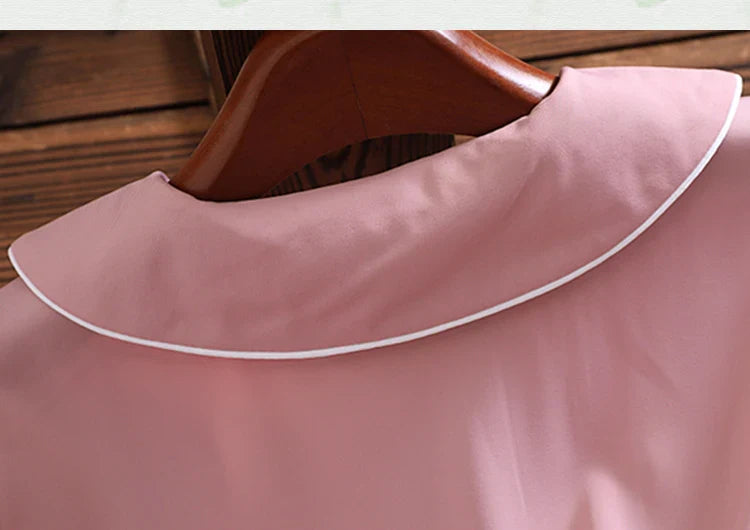 Summer Cute Mori Girl Short Sleeve Dress - Casual Style - Image 22
