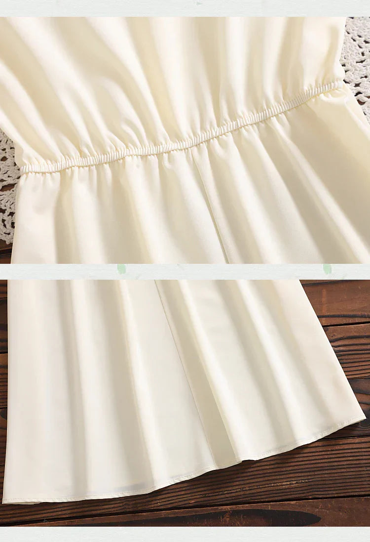 Summer Cute Mori Girl Short Sleeve Dress - Casual Style - Image 15