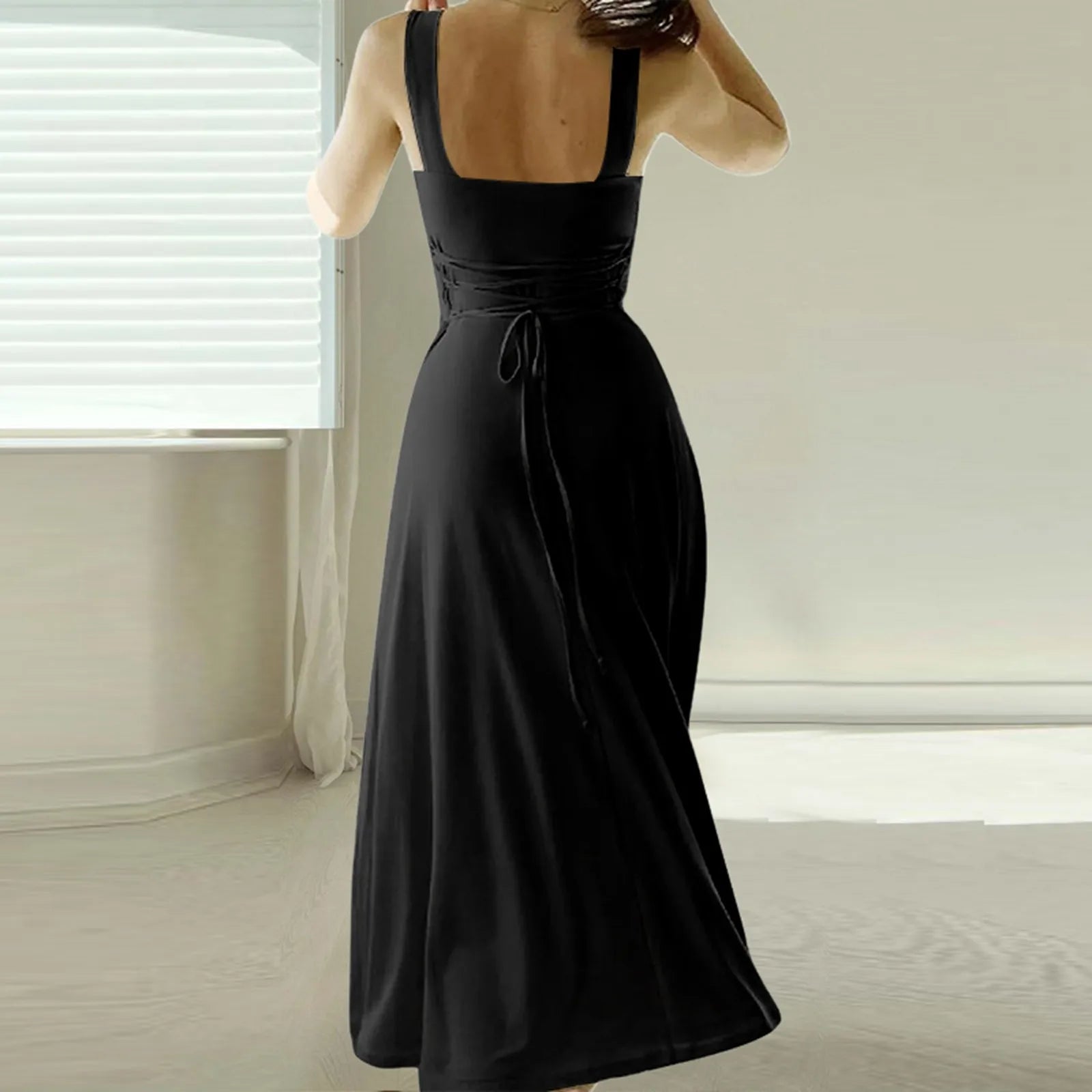 Elegant Summer Boho Camisole Dress for Women - Image 3