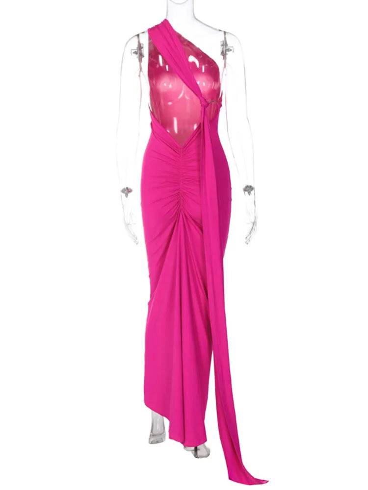 Elegant Backless Maxi Dress for Summer Parties - Image 8