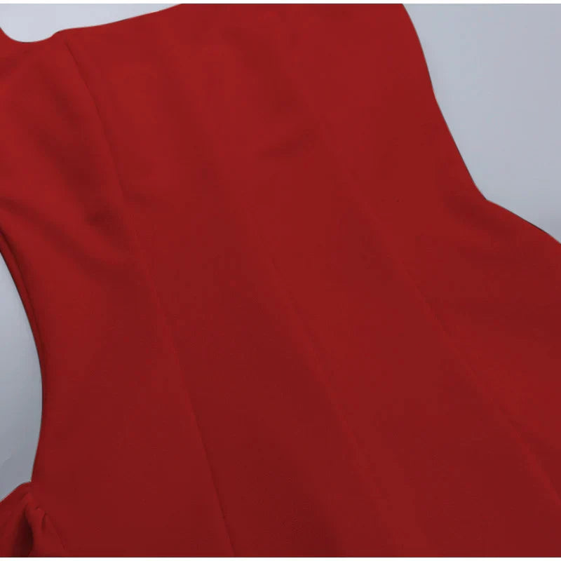 Elegant Backless Slim Mini Dress for Cocktail Parties - Image 14