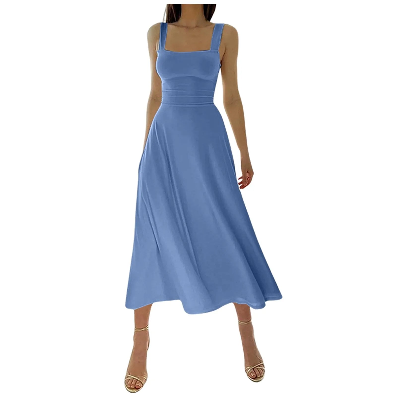 Elegant Summer Boho Camisole Dress for Women - Image 19