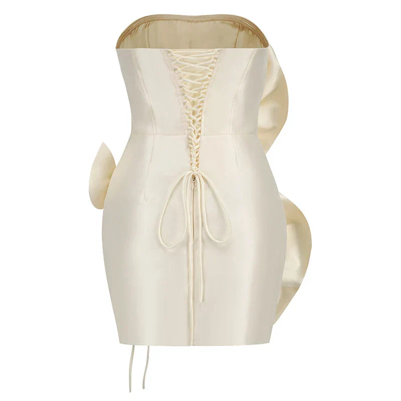 Elegant Floral Back-Tie Dress for Special Occasions - Image 7