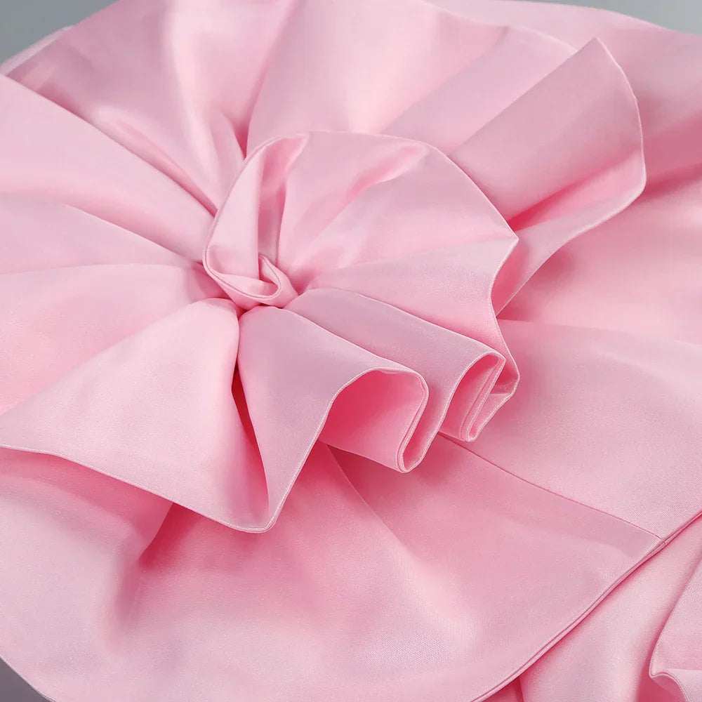 Elegant Floral Back-Tie Dress for Special Occasions - Image 33