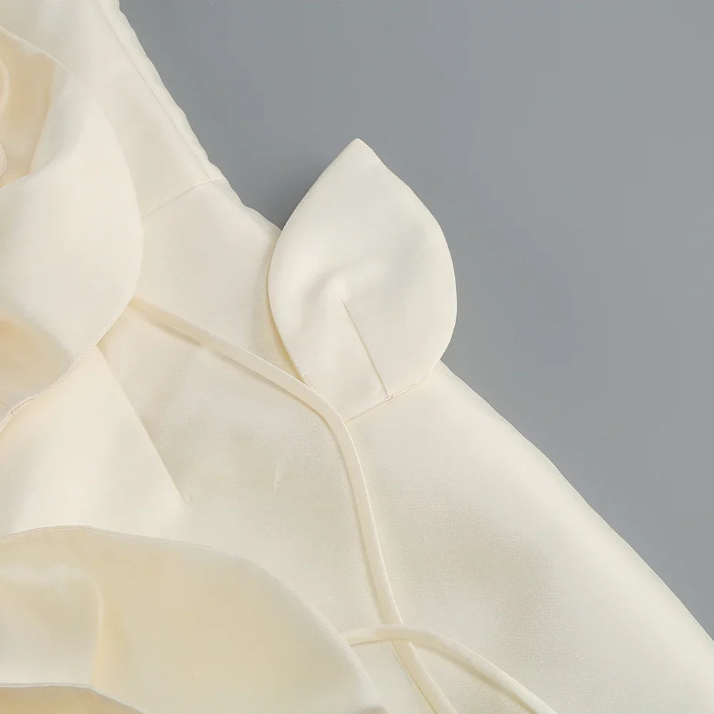 Elegant Floral Back-Tie Dress for Special Occasions - Image 19