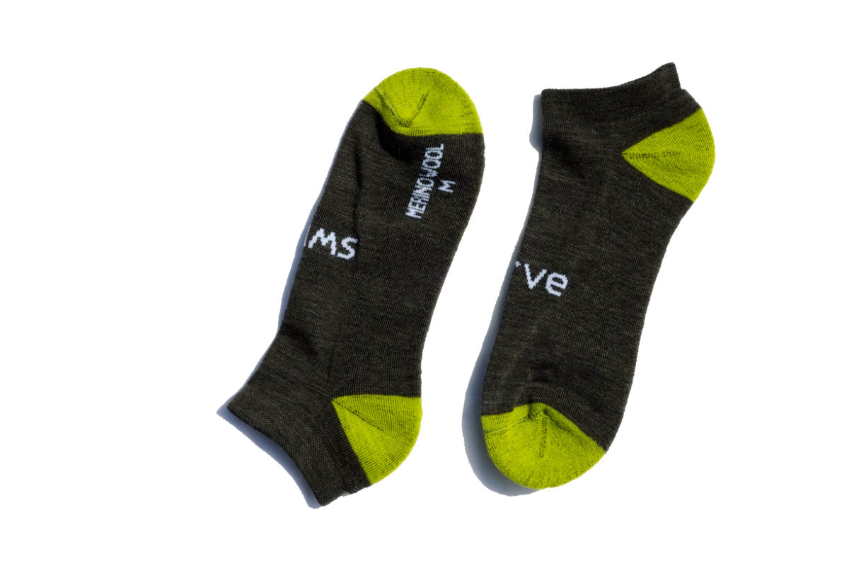 no show merino wool socks